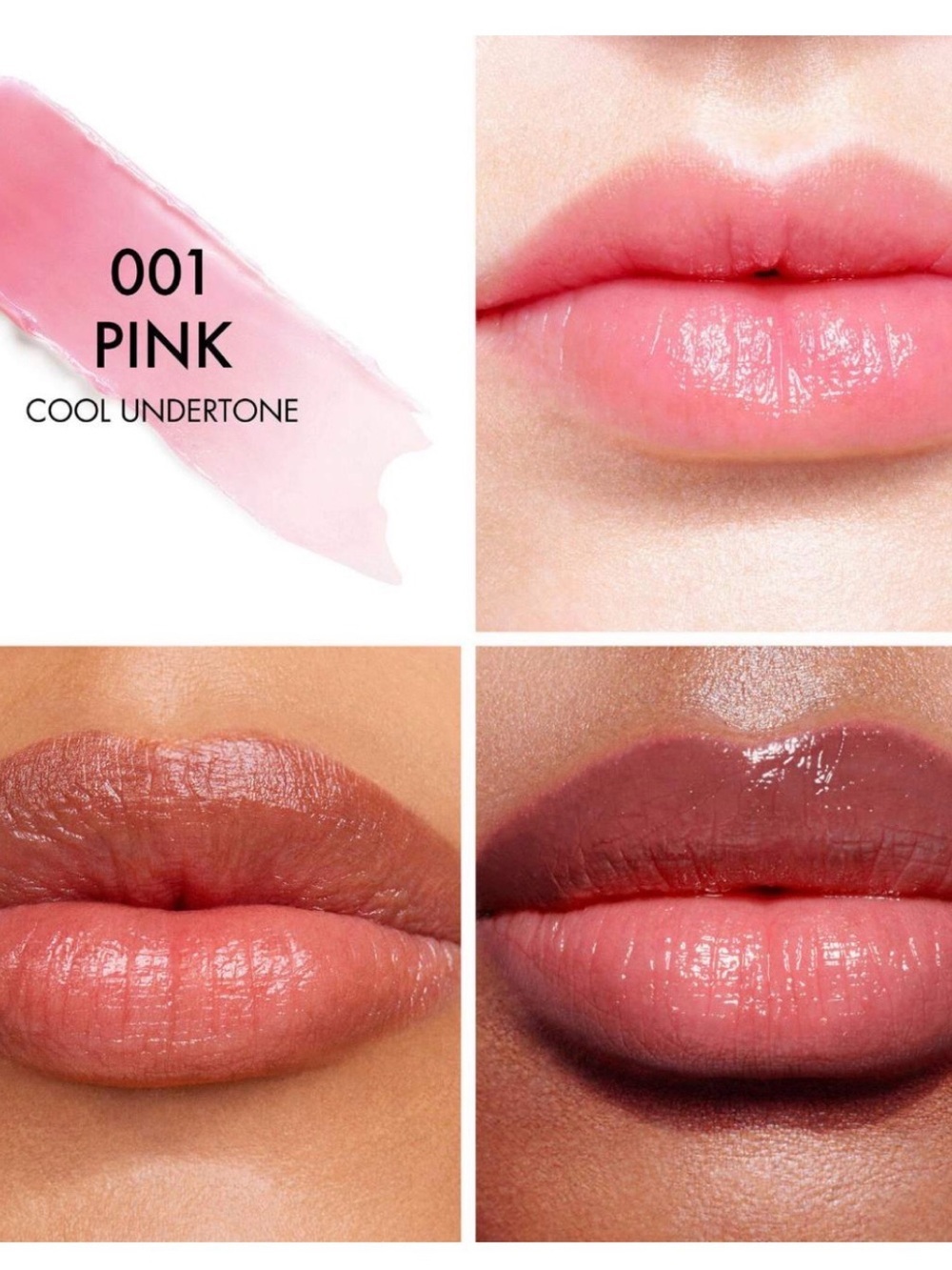 Dior Hydrating Lip Balm Stick — Soft Pink Glow 001 - Picture 2 of 9